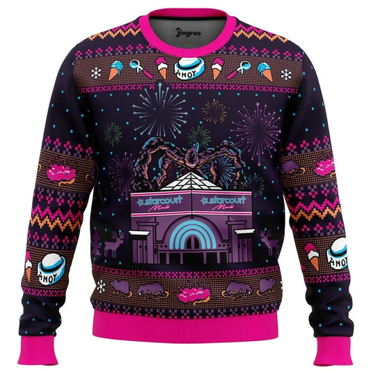 Strange Things Happen At Christmas Ugly Christmas Sweater - Christmas Jumper (front)