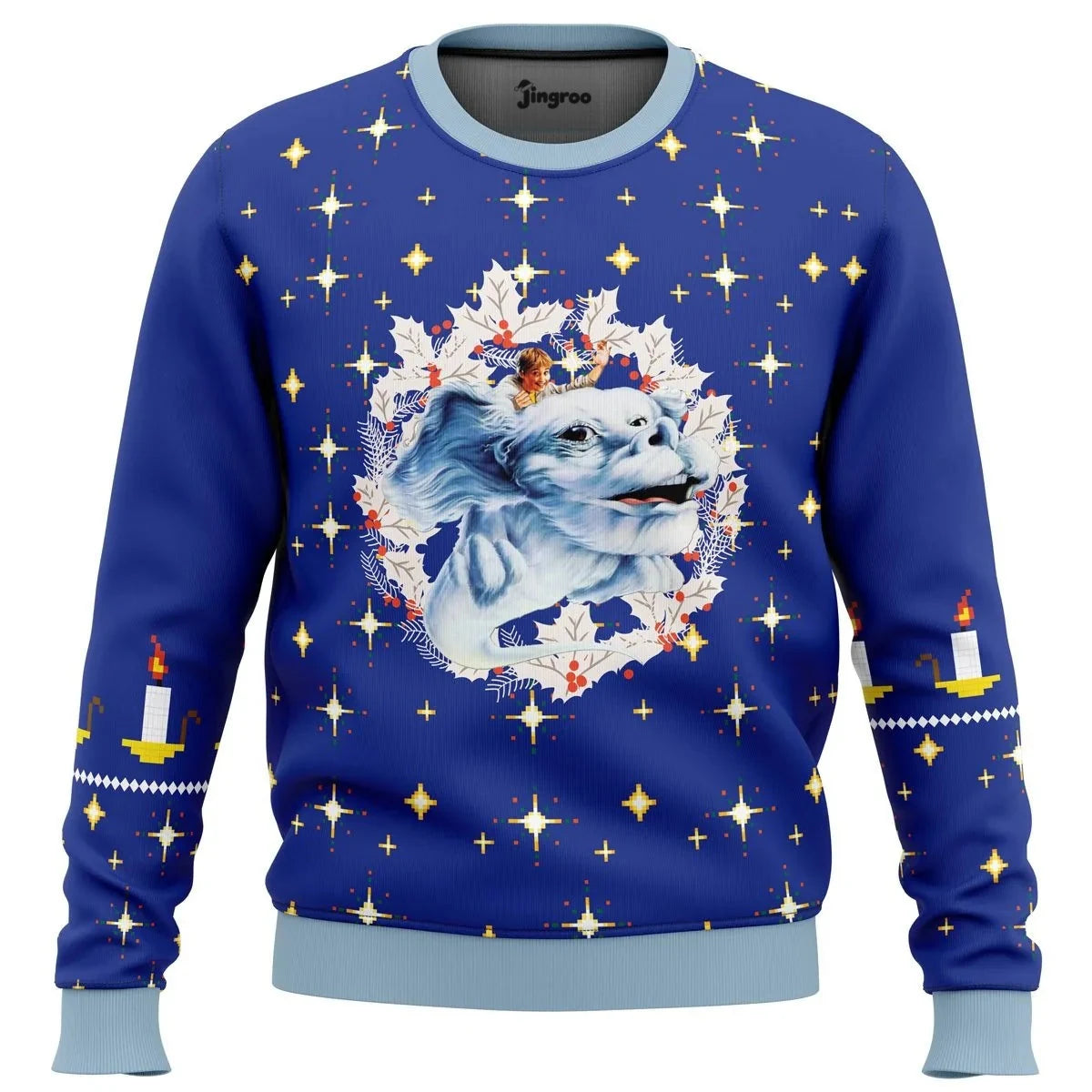 The Christmas That Never Ends Ugly Christmas Sweater - Christmas Jumper (front)