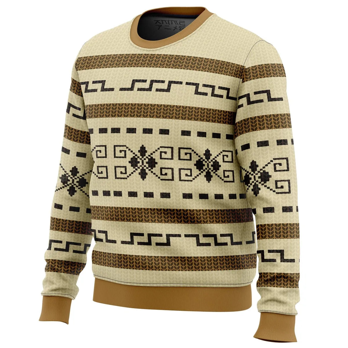 The Dude's Cardigan Ugly Christmas Sweater - Christmas Jumper (back)