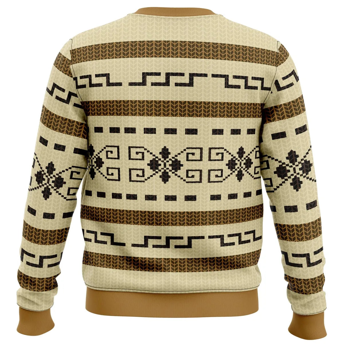 The Dude's Cardigan Ugly Christmas Sweater - Christmas Jumper (view 4)