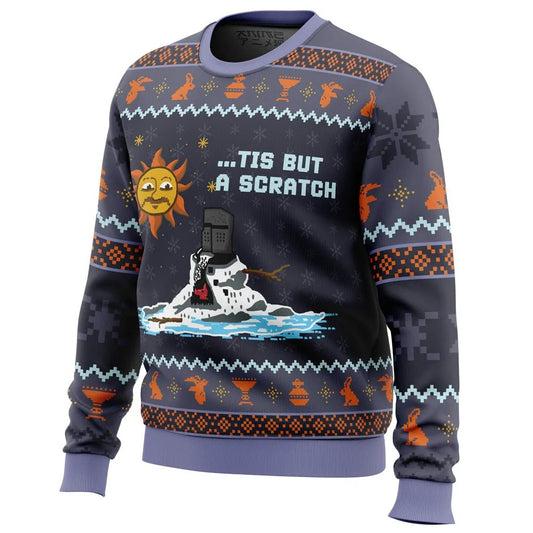 The Melting Knight Ugly Christmas Sweater - Christmas Jumper (back)