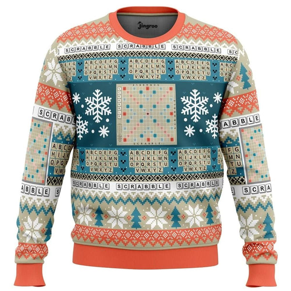 Triple Word Score Christmas Ugly Christmas Sweater