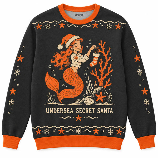 Undersea Secret Santa Ugly Christmas Sweater