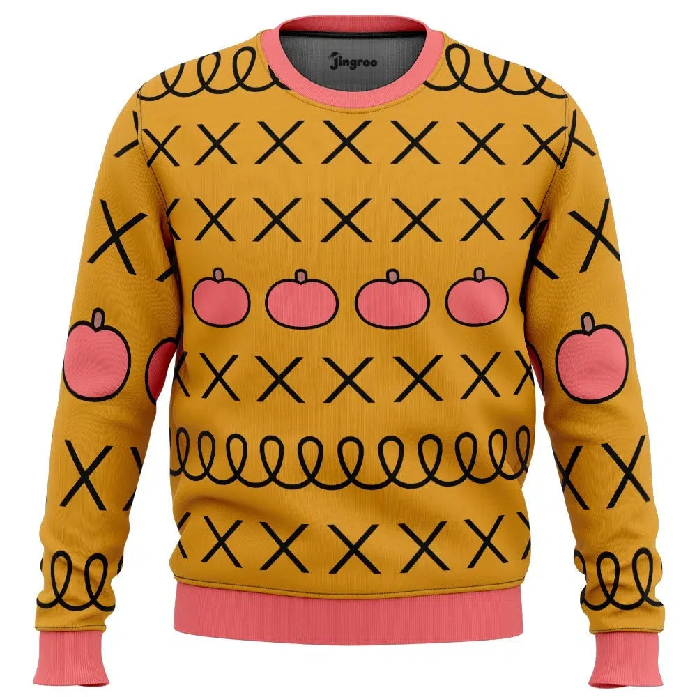 Washed-Up Horse Classic Knit Ugly Christmas Sweater - Christmas Jumper (front)