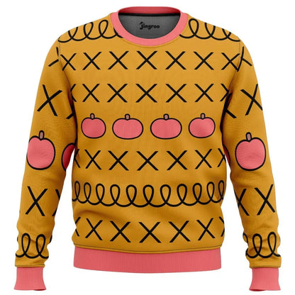 Washed-Up Horse Classic Knit Ugly Christmas Sweater - Christmas Jumper (front)