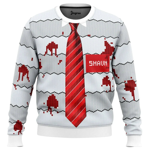 Zombies Ruin Christmas Dinner Ugly Christmas Sweater