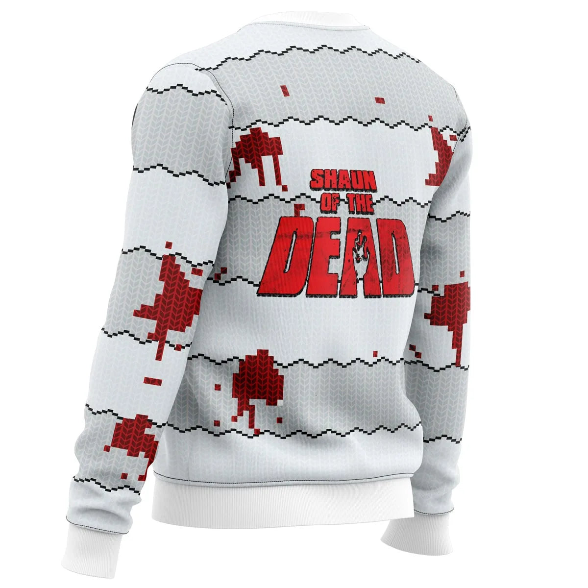 Zombies Ruin Christmas Dinner Ugly Christmas Sweater - Christmas Jumper (view 3)