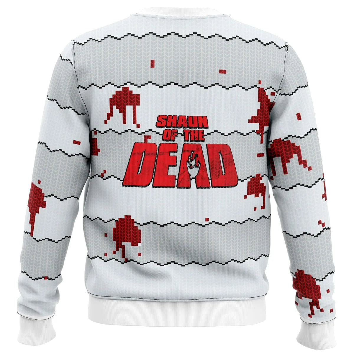 Zombies Ruin Christmas Dinner Ugly Christmas Sweater - Christmas Jumper (view 4)